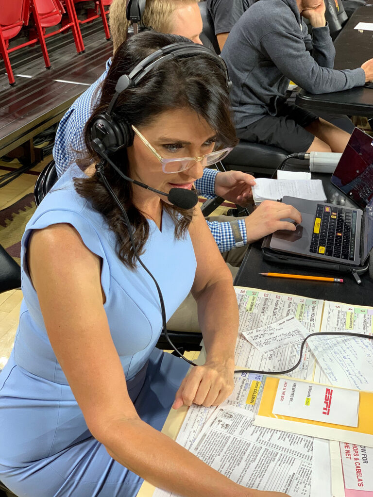 ESPN Reporter Anne Marie Anderson Agility Drill Speaker